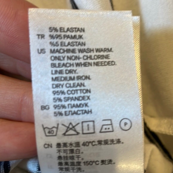 H&M short sleeve knee length t-shirt dress - Picture 6 of 6